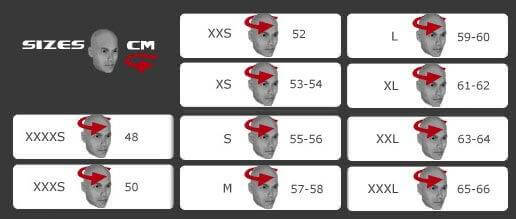 Table de mesure de casque.