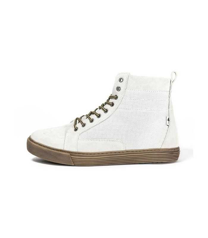 JOHN DOE MOTORCYCLE SNEAKERS NEO WHITE BROWN CE