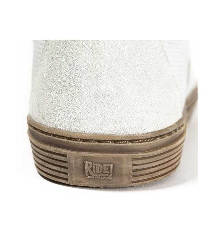 JOHN DOE MOTORCYCLE SNEAKERS NEO WHITE BROWN CE