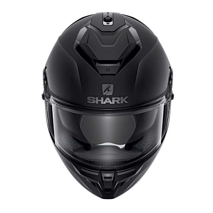 Casco Shark Spartan GT blank nero opaco