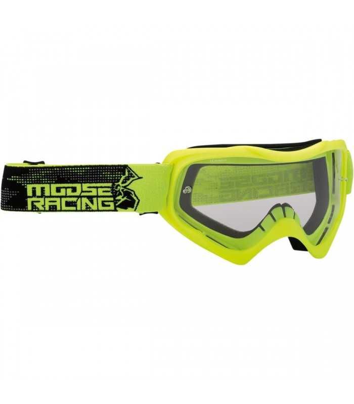 Moose goggle Qualifier Agroid yellow