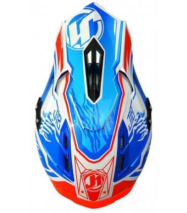 Just-1 J12 Dominator bleu rouge