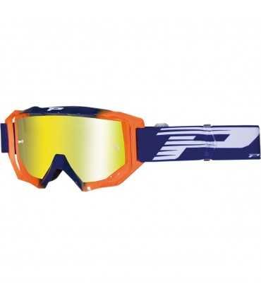 Progrip Motocross-Maske 3200-272 FL blau/orange