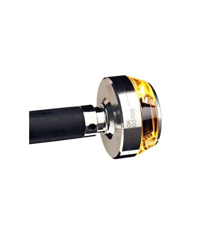 Freccia da manubrio Motogadget mo-Blaze cromata destra led