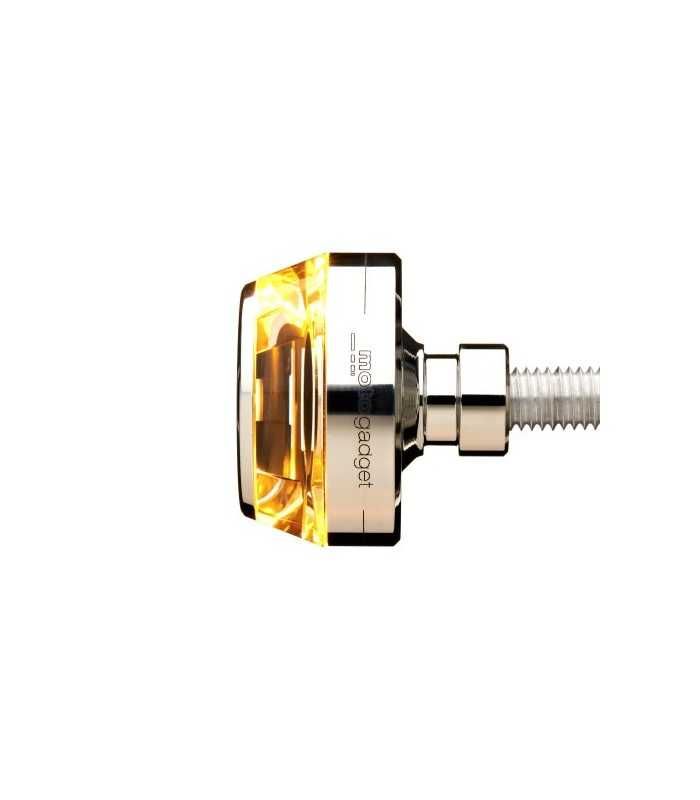 Turn signal Motogadget mo-Blaze polished left led
