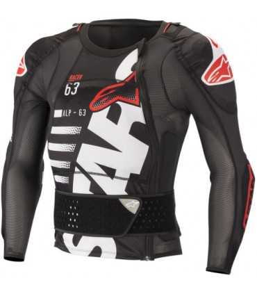 Alpinestars Sequence Protection Jacket Long Sleeve nero bianco