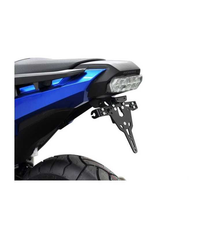 Honda NC 750 S/X (2016-19) ZIEGER LICENSE PLATE BRACKET BLACK