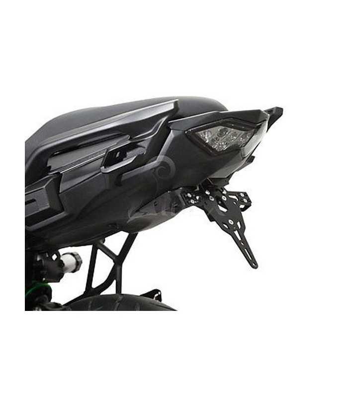 KAwasaki Z1000 (2010-13) ZIEGER LICENSE PLATE BRACKET BLACK
