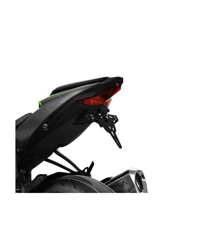Kawasaki ZX-6R (2019) ZIEGER LICENSE PLATE BRACKET BLACK