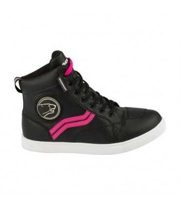 Scarpe moto Bering Stars evo donna nero rosa