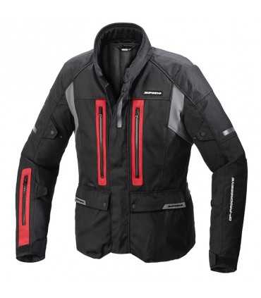 Giacca Spidi Traveler 3 H2out nero rosso