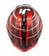 Just-1 J Gpr Carbon Replica Torres Vollvisierhelm rot