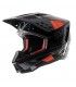 Alpinestars SM5 Rover black red cross helmet