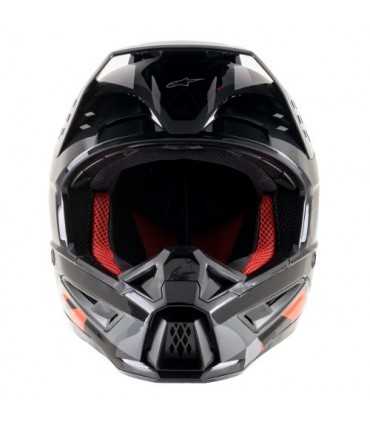 Alpinestars SM5 Rover black red cross helmet