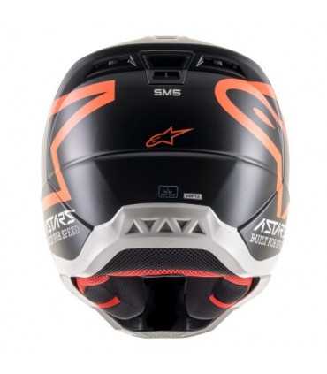 Alpinestars SM5 Compass black orange cross helmet