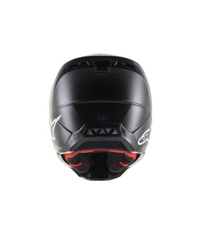 Casco motocross Alpinestars SM5 solid nero opaco