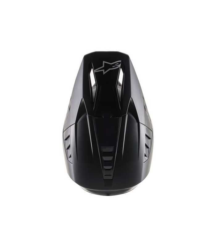 Casco motocross Alpinestars SM5 solid nero opaco