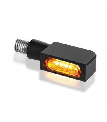 Apprved turn signal HEINZ BIKES BLOKK LINE MICRO black