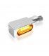 Apprved turn signal HEINZ BIKES BLOKK LINE MICRO chrome