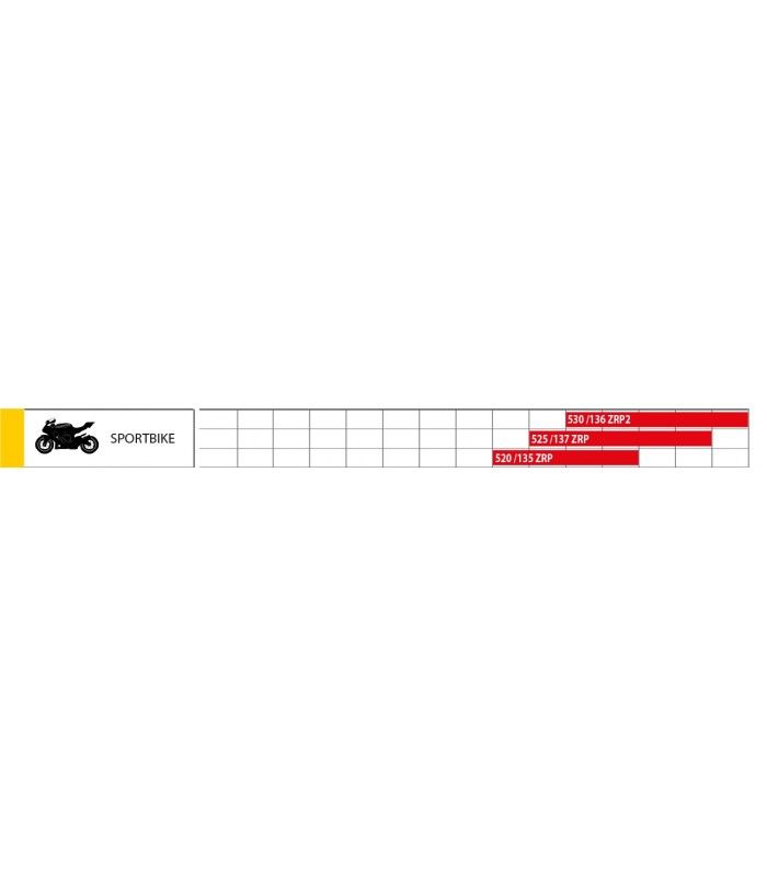 Regina Chain 137ZRP/00A CHAIN 525 ZRP 110  GOLD