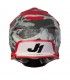 Casco cross Just-1 J39 Kinetic Camo rosso