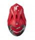 Casco cross Just-1 J39 Kinetic Camo rosso