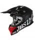 Casco cross Just-1 J39 Rock nero opaco rosso