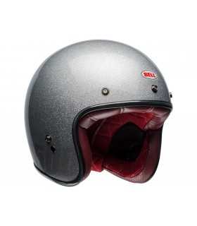 BELL Benutzerdefiniert 500 DLX Helm Gloss Silver Flake