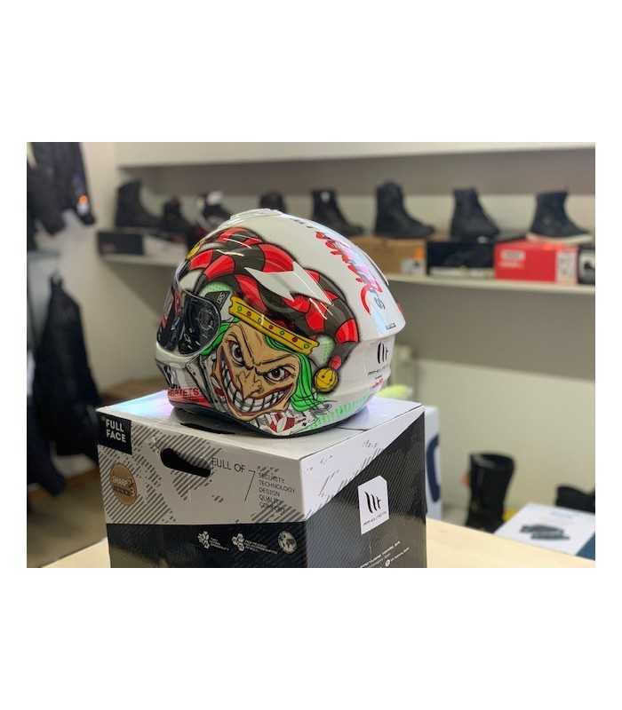 Mt Helmets Targo Joker A0 blanc