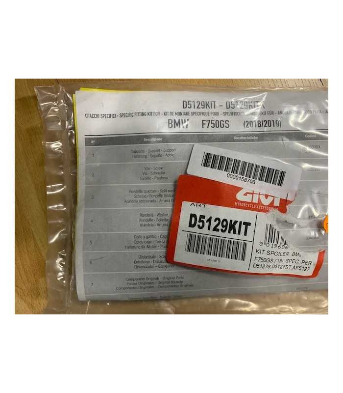 Givi D5129KIT BMW F 750 GS (18-20)