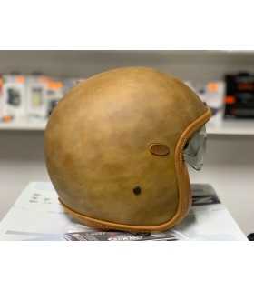 Casco jet Premier Vintage Evo Bos Bm Marrone