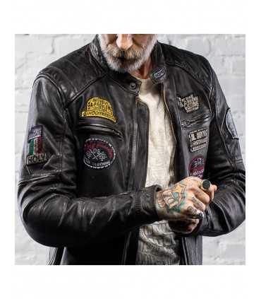 HOLY FREEDOM ZERO Evolution LEATHER JACKET BLACK