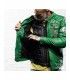 Holy FREEDOM ZERO GREEN EVOLUTION LEATHER JACKET