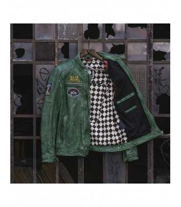 Holy FREEDOM ZERO GREEN EVOLUTION LEATHER JACKET