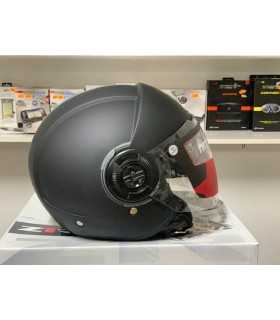 Casco jet MT Helmets Viale Sv Solid A1 nero opaco