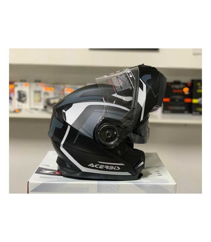 Acerbis Serel Multi Klapphelm schwarz weiß