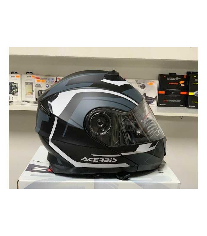 Flip up helmet Acerbis Serel multi black white