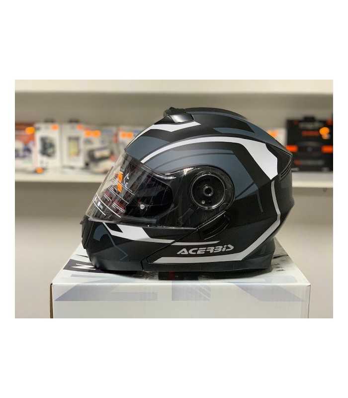 Acerbis Serel Multi Klapphelm schwarz weiß