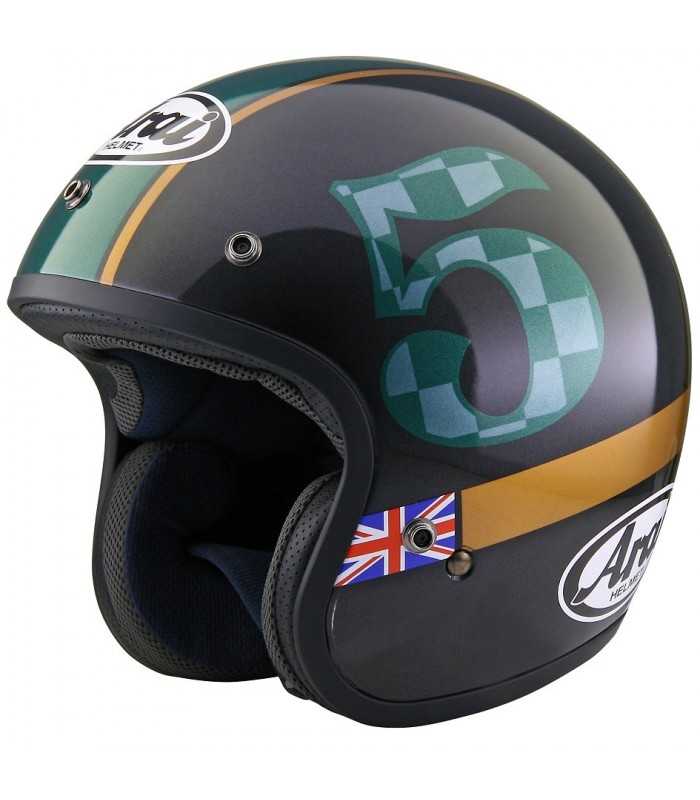 arai freeway 2 cafe racer helmet Freeway-2 Black Xs Automotive aggressive style Racing Helmets Garage: Arai Freeway-2