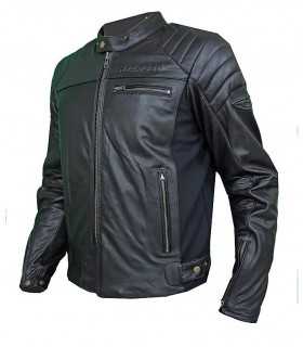 Prexport Ghost Lederjacke schwarz