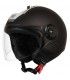 Casco jet Origine Neon Scoop nero opaco bianco