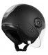 Casco jet Origine Neon Scoop nero opaco bianco