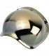 BILTWELL 3 BOTTONS BUBBLE VISOR ANTIFOG GOLD MIRROR