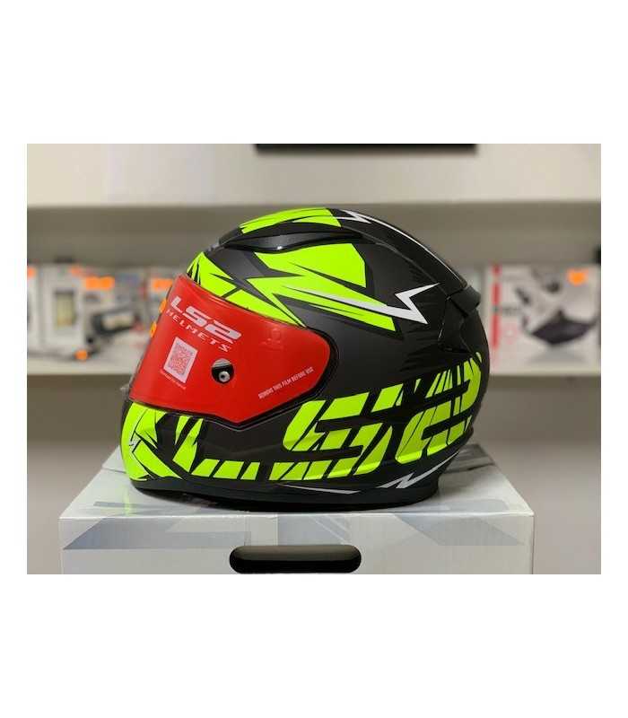LS2 FF353 Rapid Chromo black matt yellow
