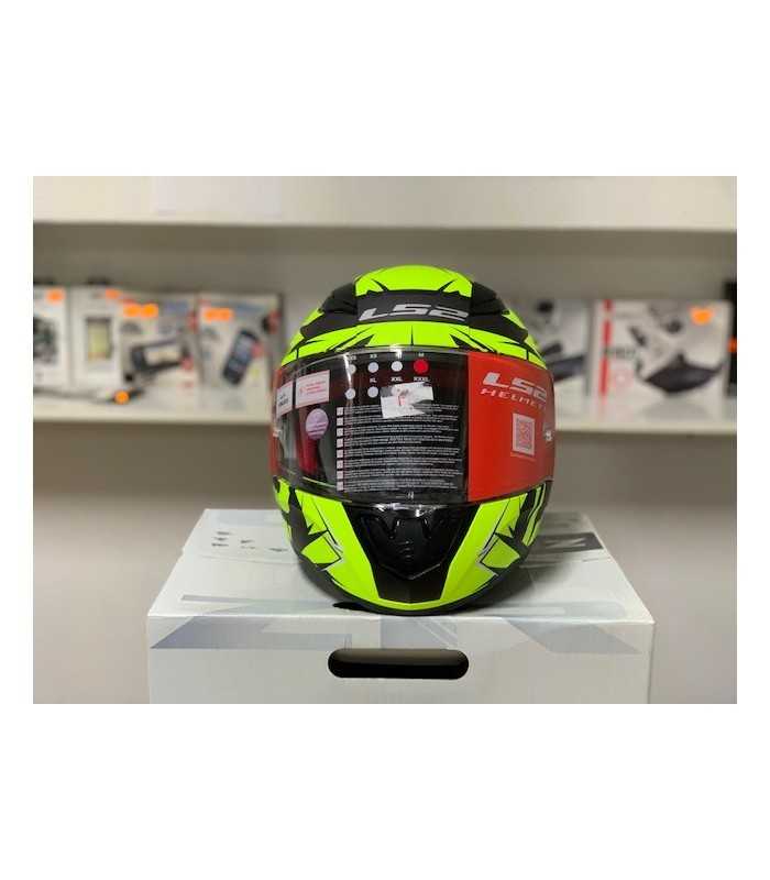 LS2 FF353 Rapid Chromo black matt yellow