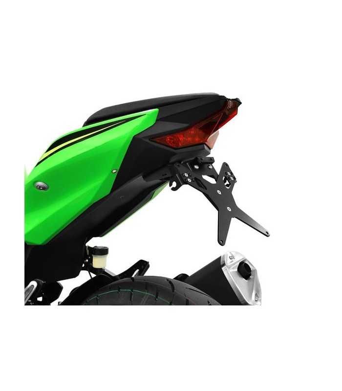 Zieger supporte de plaque X-line Kawasaki Ninja 400 (2018-19)