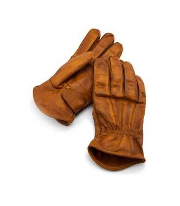 13 1/2 LOWLANDER GLOVES COGNAC