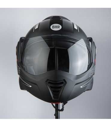 Casco moto apribile Bhr Reverse Cool nero