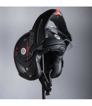 Casco moto apribile Bhr Reverse Cool nero