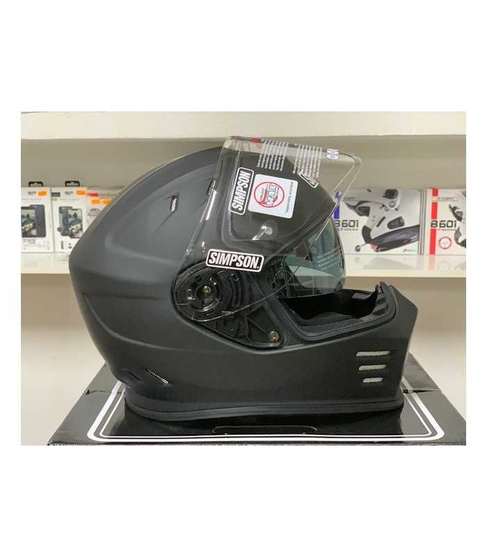 Casco Simpson Venom nero opaco 22.06
